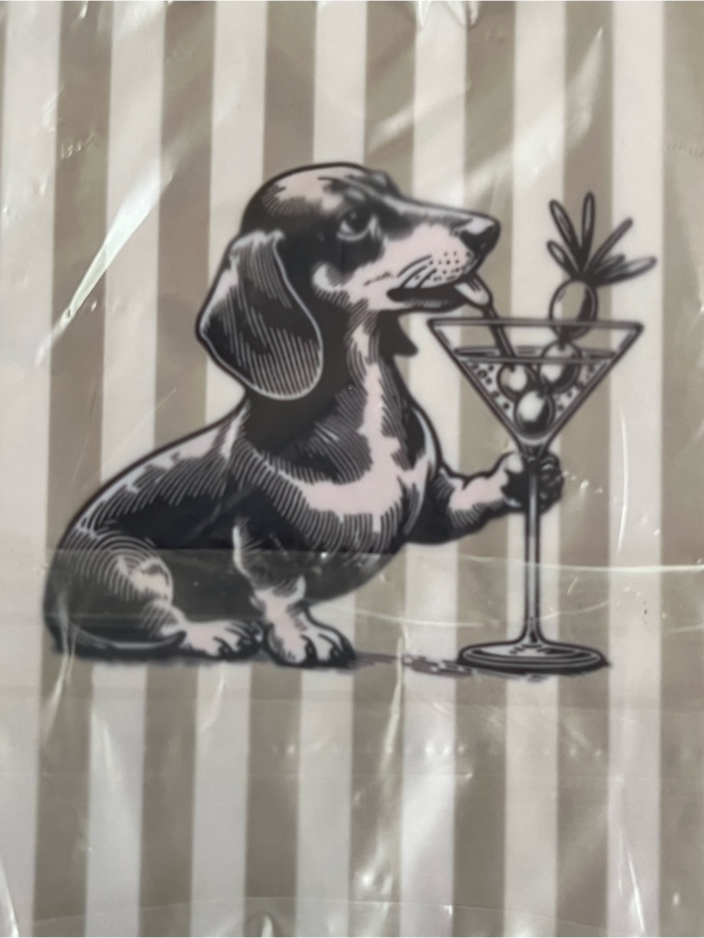 Dachshund Martini Phone Case for iPhone 13/ 13 Pro / 13 Pro Max Compatible
